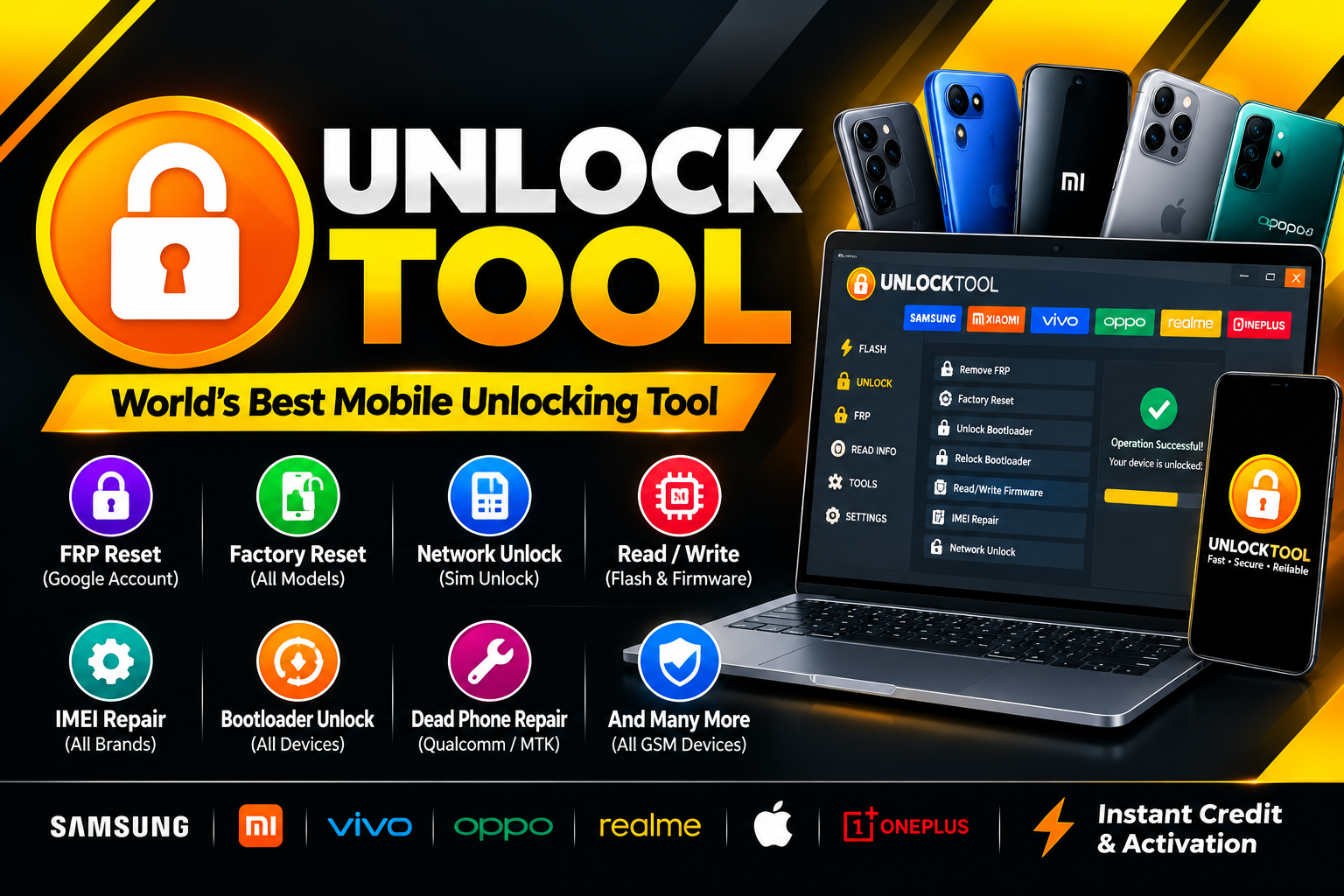UnlockTool One Time Login Id Password ❇️ Server 2