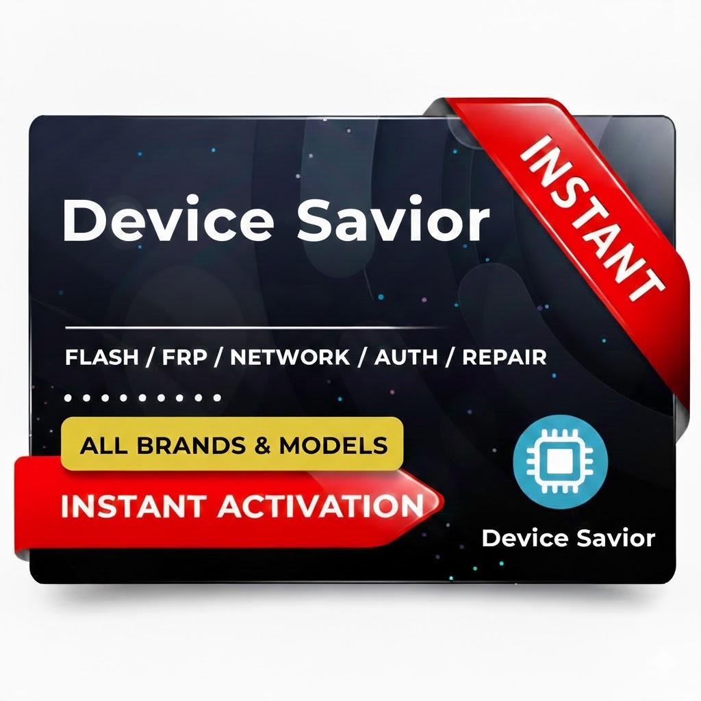 DeviceSavior Tool (Unblock due to sharing tools)